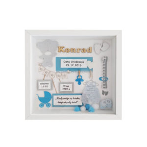 metryczka urodzenie chłopca bez zdjęcia konrad